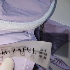Zaful Swim Lavender Thong Bikini Poshmark
